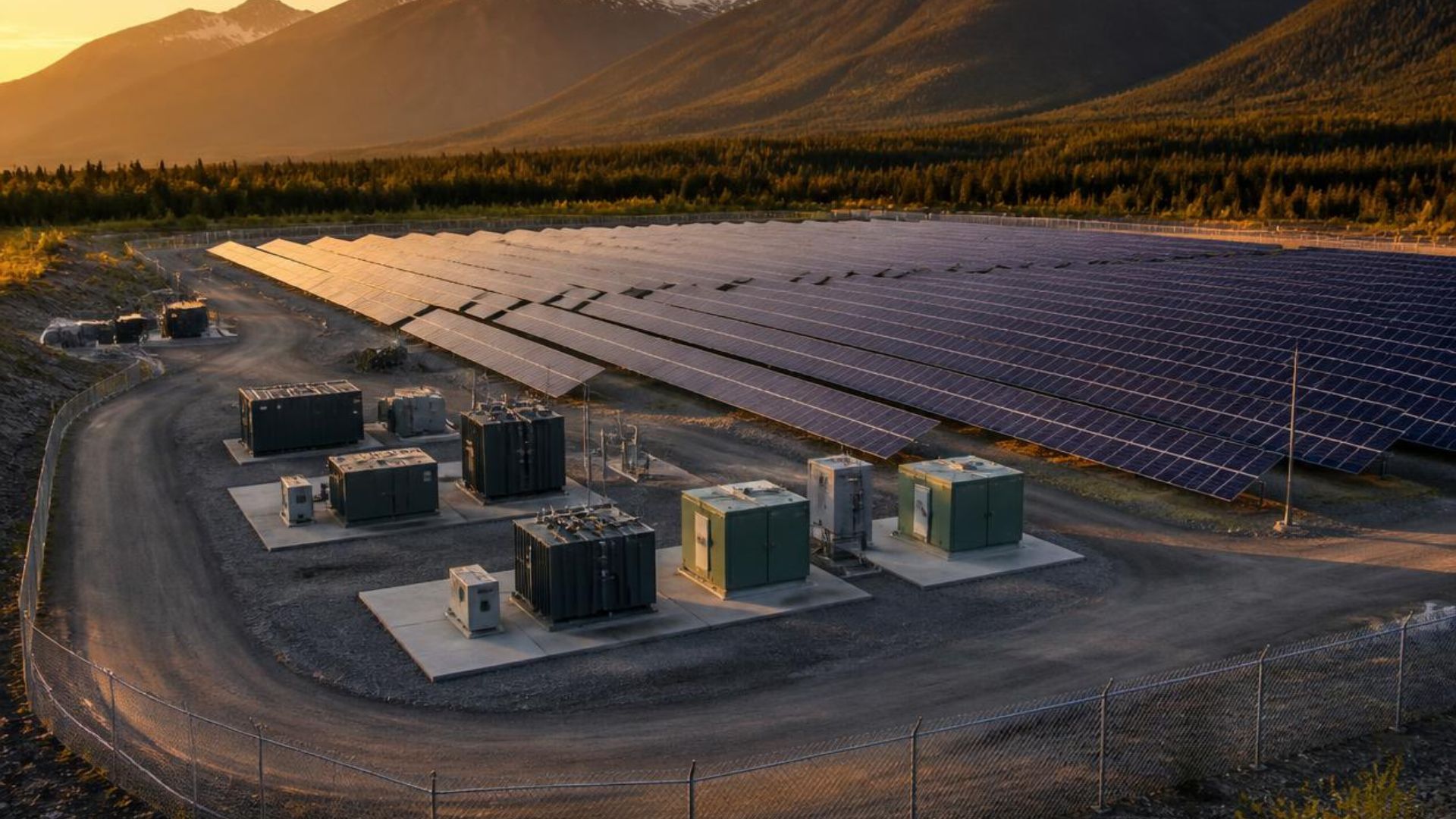 Solar infrastructure development project