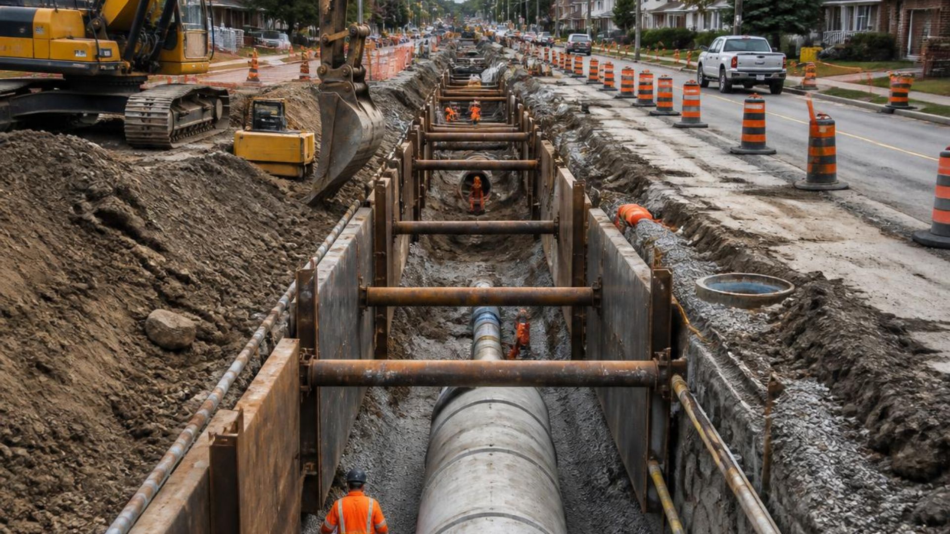 Stormwater infrastructure project